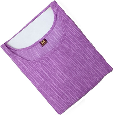Sonali Impex Women Printed A-line Kurta(Purple)