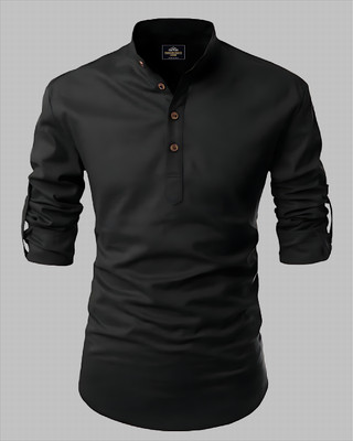Fashion Marts Men Solid Straight Kurta(Multicolor)
