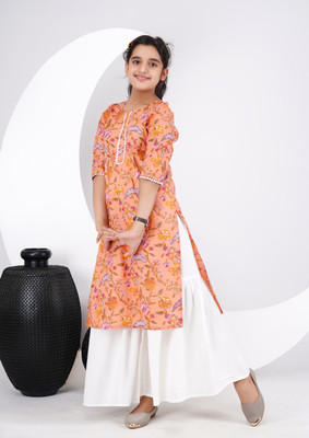 DMP FASHION Women Kurta Sharara Set