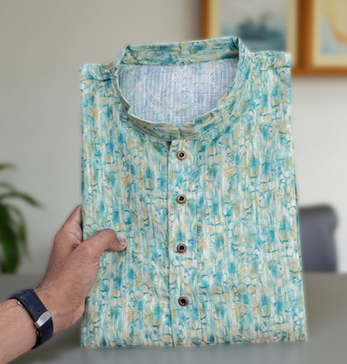 MOXTE Men Printed Straight Kurta(Multicolor)