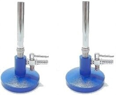 Brownbask Bunsen Burner For Lab Blue Pack of 2 Laboratory Bunsen Burner