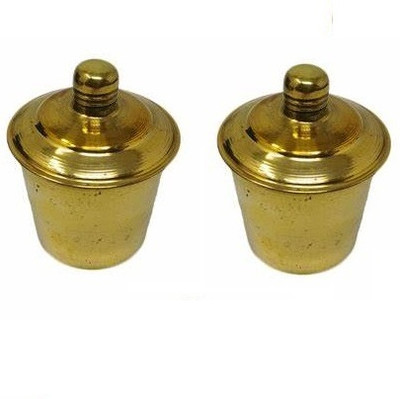 ARCSOL Brass Spirit Lamp Pack of 2 Laboratory Bunsen Burner