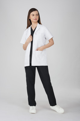 PRAGATI TRENDS Lab Coat(Poly Cotton)