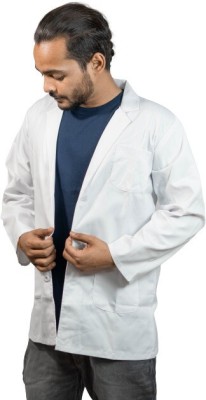 LAVISHOAK Lab Coat(Poly Cotton, Cotton)