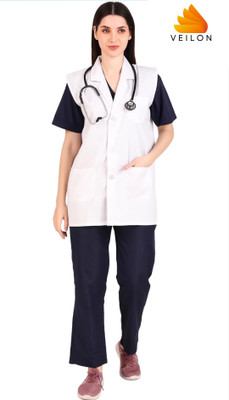 VEILON Lab Coat(Poly Cotton)