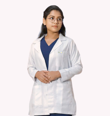 StitchMD Lab Coat(Cotton Polyester Blend)