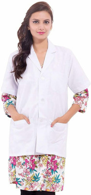 Craftino Lab Coat(Cotton Polyester Blend)
