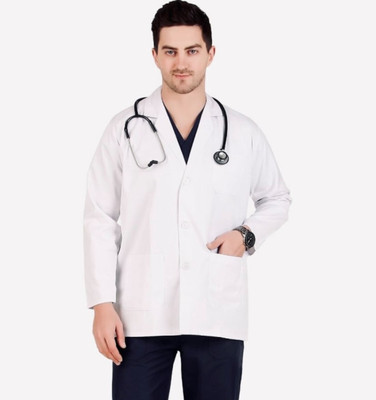 LS ENTERPRISES Lab Coat(Poly Cotton)