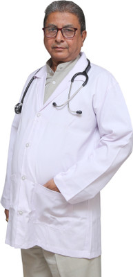 MASTER MAN Lab Coat(Poly Cotton)