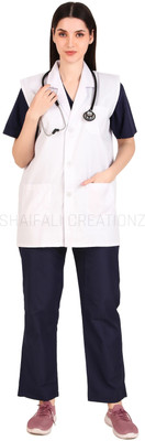 Umbel Lab Coat(Cotton Polyester Blend)