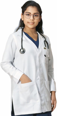 indicare health sciences Lab Coat(Cotton Polyester Blend)