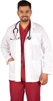 Kunti Uniforms Lab Coat(Poly Cotton)