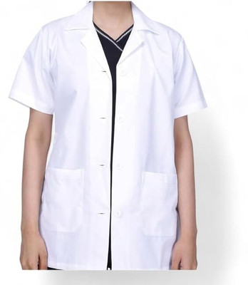 AMBIKASTORES Lab Coat(Cotton)