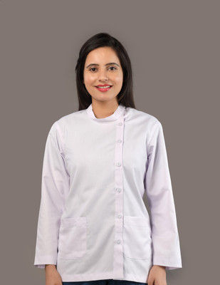 Medilinen Solutions Lab Coat(Cotton Polyester Blend)