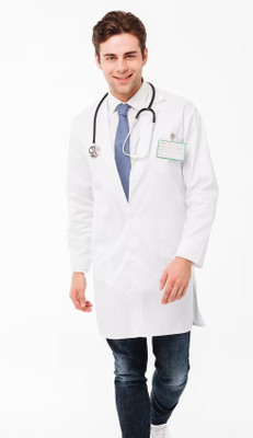 Kavita Export Lab Coat(Cotton Polyester Blend)