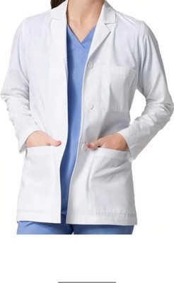 Craftino Lab Coat(Cotton Polyester Blend)