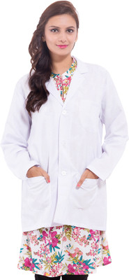Kaayu Lab Coat(Cotton Polyester Blend)