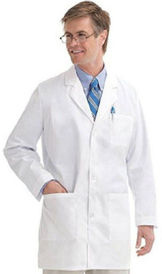 Evaan Enterprises Lab Coat(Cotton)