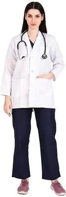 Naman Collection Lab Coat(Poly Cotton)