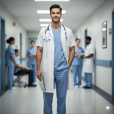 RxFabric Lab Coat(Cotton Polyester Blend)