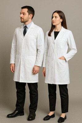 MANISHAIMPEX Lab Coat(Poly Cotton)