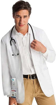 Evaan Enterprises Lab Coat(Cotton)