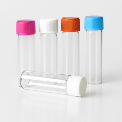 RITEDEAL 5ML vials for essential oil seeds gifts pharma pills chemical lab sample storage Laboratory Dropper Bottle(Borosilicate Glass 5 ml Pack of20)