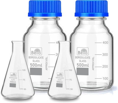 Bello 1200 ml Flat Beaker(Pack of 4)