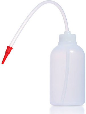 Greyart Plastic Wash Bottel 125 ML pack Of 2 Laboratory Dropper Bottle(Plastic 125 ml Pack of2)