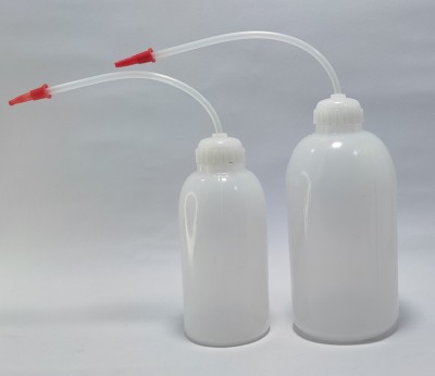 moolenterprises wash bottle 250 and 500 ML Laboratory Dropper Bottle(Plastic 500 ml Pack of2)