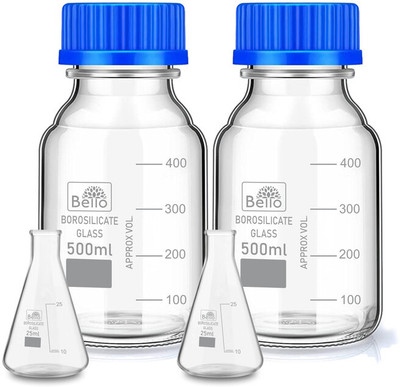 Bello 1050 ml Flat Beaker(Pack of 4)