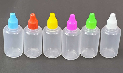 HADII 30 ml dropper bottle Laboratory Dropper Bottle(Plastic 30 ml Pack of100)