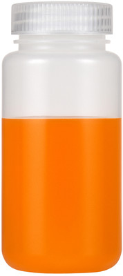 LABXPORT Polypropylene Wide Mouth Reagent Bottles 250ml -Leak-Proof with Screw Cap Laboratory Dropper Bottle(Plastic 250 ml Pack of1)