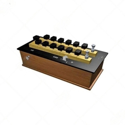 SBT Resistance Box Ohms Plug Type with 13 Keys (1 to 1000 Ohms) Lab Resistance Box