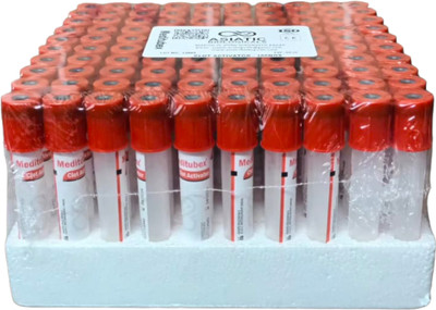 MEDITUBEX 2 Lab Vial(Pack of 100)