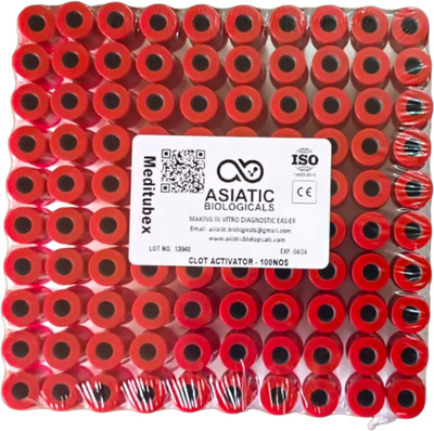 MEDITUBEX 2 Lab Vial(Pack of 100)
