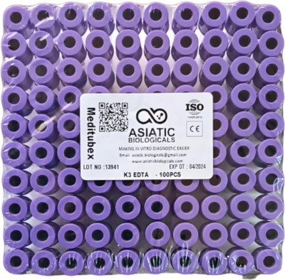 MEDITUBEX 2 Lab Vial(Pack of 100)