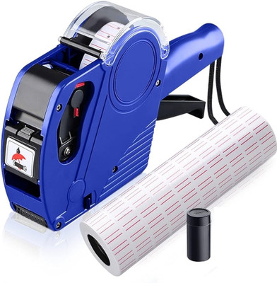 dinojames Price Labeller Mx-5500 and Roll Label Stamping Machine(Semi Automatic)