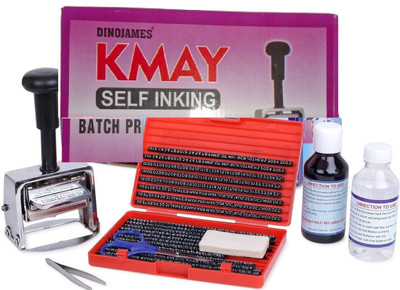 dinojames kmay Batch coding Machine 2mm Label Stamping Machine(Semi Automatic)