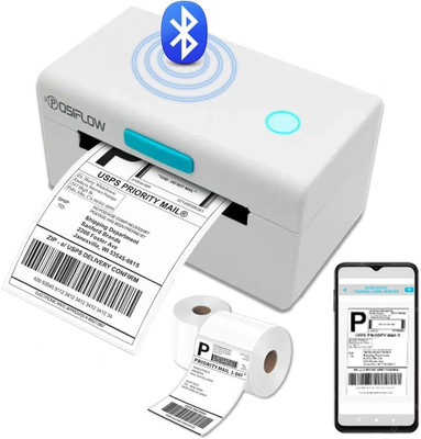 Posiflow CP410 100mm Bluetooth Barcode Label + Receipt Printer Label Stamping Machine(Manual)