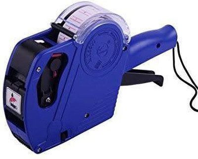 dinojames Price Labeller Printing Rate Printer Label Gun 8 Digits with 1Ink Rolls Label Stamping Machine(Automatic)