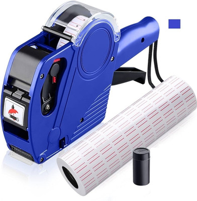 dinojames Price Labeller Printing Rate Printer with 4000pc stickers(10pc roll) Label Stamping Machine(Automatic)