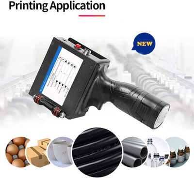 dinojames 12.7MM Handheld Smart Date Coder Inkjet Printer Label Stamping Machine(Automatic)