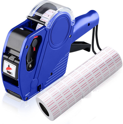 dinojames price laberer,1 pre-inserted leval roll and 10 spareink roller Label Stamping Machine(Semi Automatic)