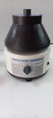 wkm DOCTOR CENTRIFUGE MACHINE ( 4 Tube X 15 ML) Clinical Centrifuges