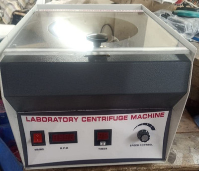 NAUDH Heavy motor Laboratory centrifuge machine Digital R.P.M(6000 R.P.M. on 240 v AC) Multipurpose High Speed Centrifuges