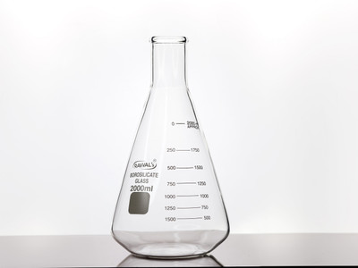 RAWAL'S Erlenmeyer Flask(2000 ml, Pack of 1)