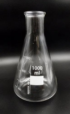 SATMED Erlenmeyer Flask(1000 ml, Pack of 2)