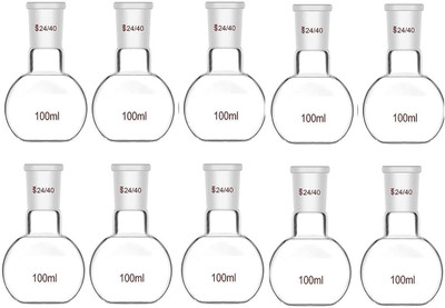 Salco Boiling Flask(100 ml, Pack of 10)
