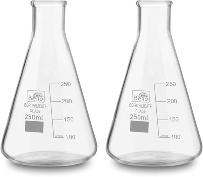 Bello Erlenmeyer Flask(250 ml, Pack of 2)